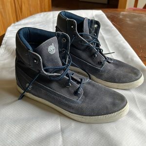 Timberland Ortholite Sneakers Canvas Shoes Size 10 Womens Denim Shoes